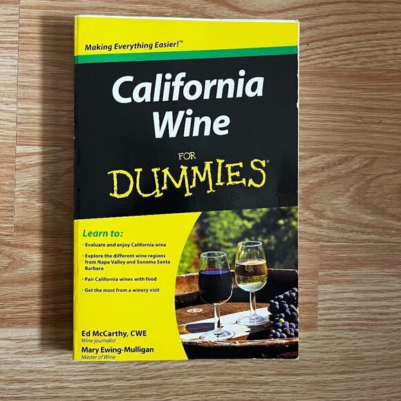 California Wine for Dummies book - Picture 1 of 2